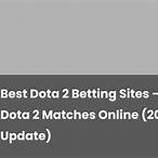 how to bet on dota 2 matches